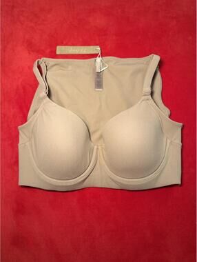 Skims Fits Everybody Full Coverage Back Smoothing Bra Color Sienna Size 34B